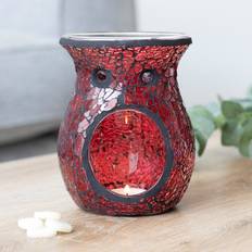 Red Wax Melt Large Crackle Oil Burner Wax Melt