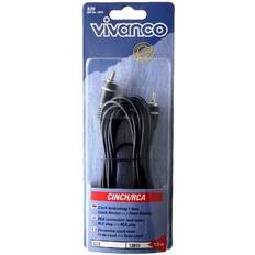 Vivanco 5m RCA Subwoofer Cable 1x RCA Plug 5m