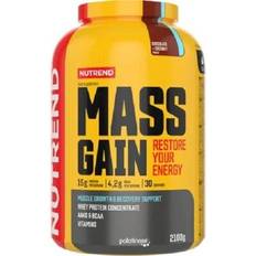 Kasein Proteinpulver Nutrend Mass Gain 2100 g Choklad-Kakao