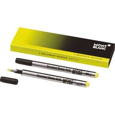 Verde Cintas Correctoras y Líquidos Correctores Montblanc 2 Recambios Para Marcador De Documentos Luminous Yellow