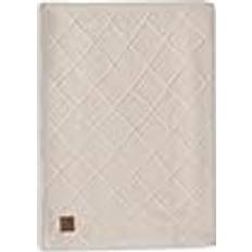 Jollein Stickad Filt Rutmönster Teddyfleece