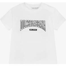 Logo Tee Infants Kids Cotton T-Shirt White