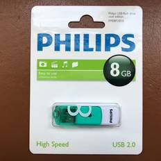 Memory Cards & USB Flash Drives Philips 8 gb vivid high speed usb flash drive memory stick pen drive