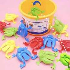 5/10/20PCS Random Color Jumping Frog Bounce Fidget Toys,Children's Novelty Various Stress Relief Toys, Children's BirthdayGifts, Party Gifts, Creativ