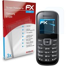 Screen Protectors atFoliX 3x Screen Protection Film Samsung E1200