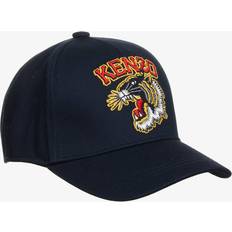 Kenzo Kids Blue Cotton Varsity Tiger Cap