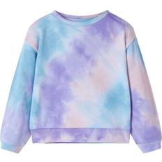 Mehrfarbig Sweatshirts vidaXL Kids' Sweatshirt Long Sleeves Children's Pullover Kids' Top Multicolour 116