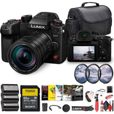 Panasonic Mirrorless Cameras Panasonic Lumix GH7 Mirrorless Micro Four Thirds Camera with 12-60mm f/2.8-4 Lens Bundle