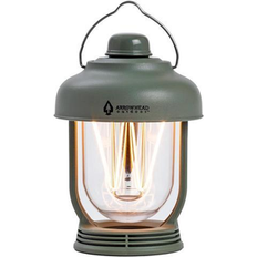 ARROWHEAD Outdoor ARROWHEAD OUTDOOR 6-inch LED Camping Lantern 4 Lighting Modes USB-C Charging IP6X Max. 280 Lumens Carabiner Included Army Green