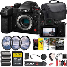 Digital Cameras Panasonic Lumix GH7 Mirrorless Micro Four Thirds Camera DC-GH7BODY Bundle