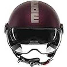 Momo Design Jet helmet fgtr evo amarena/silver