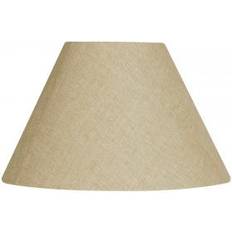 Oaks Lighting L501/20 Walnut Linen Shade