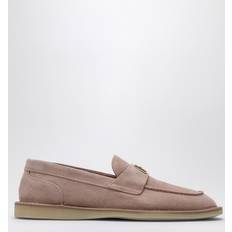 Dolce & Gabbana Loafers Dolce & Gabbana Mauve Suede Loafer