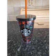 Starbucks tumbler thermal cup cold to go pumkins Travel Mug