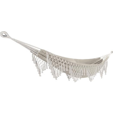 Multicolored Hammocks IH Casa Decor Hand-Braided Hammock Bag Fringe