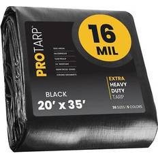 Protarp polyethylene tarp 20ft.wx35ft.l heavy duty waterproof tear proof