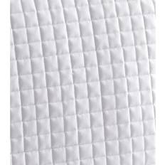 Coton Tapis de selle Tapis de dressage pour cheval coton uni Premier Equine Close Contact Blanc