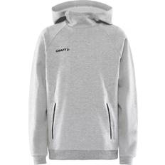 Elastan Hoodies Børnetøj Craft Core Soul Hættetrøje Børn Melange Grå 122/128