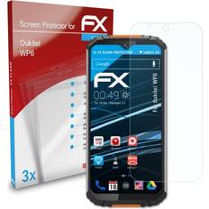 Screen Protectors atFoliX 3x Screen Protection Film Oukitel WP6