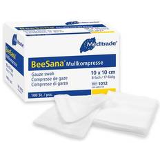 Bandages & Compresses on sale Meditrade BeeSana® Mullkompresse, ohne RöKo, unsteril, 12-fach, 5