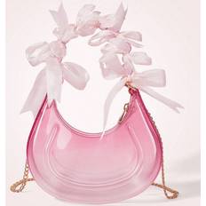 Transparent Handbags Shein Fantasy SemiTransparent Round Beaded Handle Design Handbag Suitable For Daily Wear