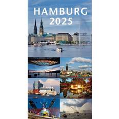 HAMBURG 2025. 3-Monats-Tischkalender