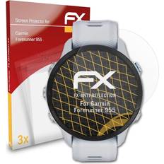 atFoliX 3x Screen Protection Film Garmin Forerunner 955