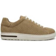 Birkenstock Bend Low Dotted Suede Leather Unisex Low Top Sneakers Colour: New Beige