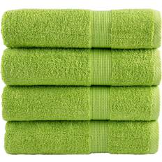 vidaXL Premium Bath Towel Green (100x50cm)