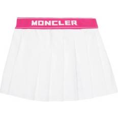 Moncler Skirts Moncler Kids Embroidered Logo Pleated Tennis Skirt