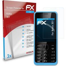 Screen Protectors atFoliX 3x Screen Protection Film Nokia 301
