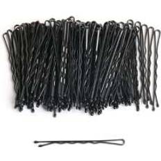 Shein Black Simple Solid Color Hair Clip Children's Hair Accessories Black Word Clip Hair Clip Small