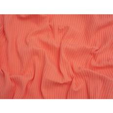 Orange Fabrics Minerva Coral Core Rib Stretch Fabrics Orange