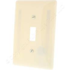 Beige Wall Switches Hubbell 25 almond unbreakable mid-size switch cover plate wallplates npj1al Beige