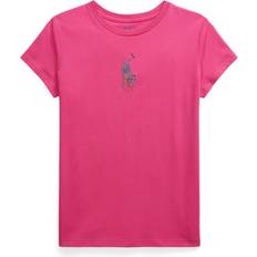 T-shirts Polo Ralph Lauren Big Girls Big Cotton Jersey Tee COLLEGE PINK L 12/14