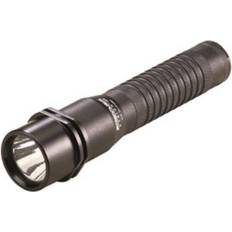 STL-74353 Strion LED Rechargeable Flashlight with Type A 100V & 120V Piggyback Charger, Black