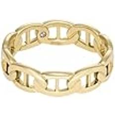 Stainless Steel - Women Rings Fossil Damenring Edelstahl - Gold