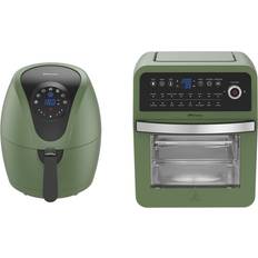 Fryers EMtronics 4.5L & 12L Air Fryer Set