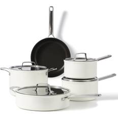 Carote 9Pcs Nonstick Cookware Set with lid