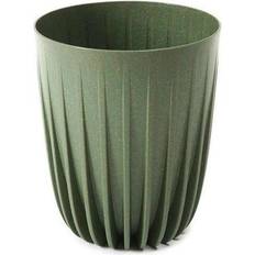 Pots, Plants & Cultivation HowHomely Blumentopf Pflanzentopf Grün Kunststoff Übertopf Blumenkübel Deko Dekokübel