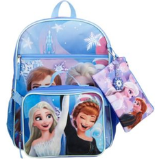 Bags Frozen Girl's 5 Pc Backpack Set Purple ONE SIZE