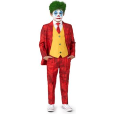 Polyester Anzüge OppoSuits Kids boys scarlet joker halloween film fancy dress costume