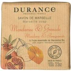 Marseille soap Durance Mandarin & Pomegranate Marseille Soap 100g