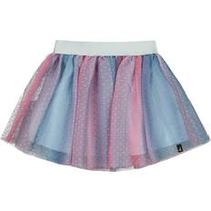 Pink Skirts Children's Clothing Deux par Deux Vertical Striped Tulle Skirt, Gradient Blue, Pink, Mauve, 10Y Maisonette