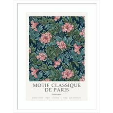 Birch Lane Motif Classique 1 White Framed Art 19x25"