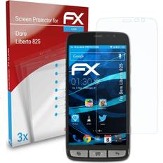 Screen Protectors atFoliX 3x Screen Protection Film Doro Liberto 825