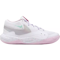 Laced Volleyball Shoes Nike Hyperquick SE - White/Violet Mist/Mint Foam/Pink Foam