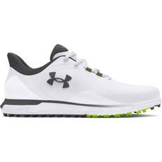 Under Armour Laced Golf Shoes Under Armour Drive Fade Spikeless M - White/Titan Gray