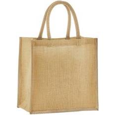 Jute Handväskor Westford Mill Starched Jute 6L Shopper Bag