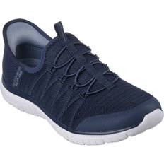 Skechers Womens Slip-ins Virtue Glow Shoes NAVY 8.5 M